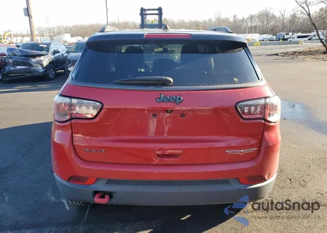 2020 Jeep Compass Trailhawk из США, поврежденный, VIN 3C4NJDDB7LT177299